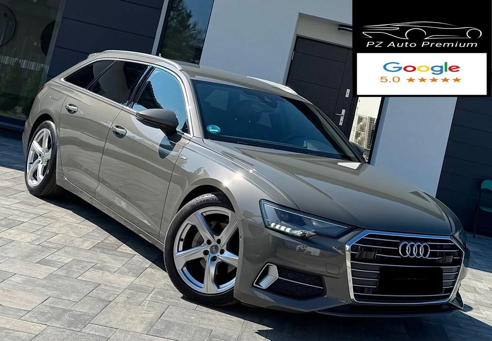 Audi A6 Avant Sline/QuantumGrey/4xKlima/Kamera/RadaryACC/Systemy/Bezwypadkowy/