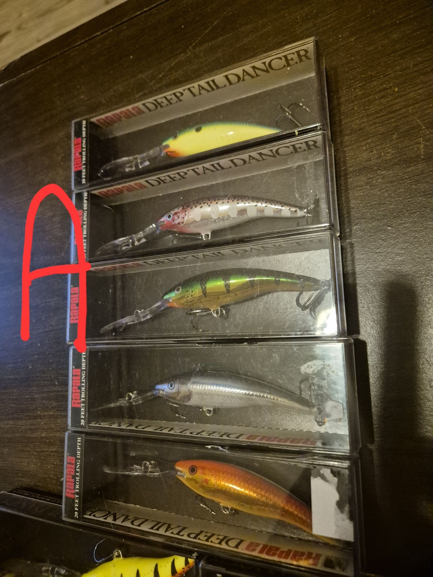 Rapala deep tail dancer 9. Wobler woblery salmo  przynęta przynęty