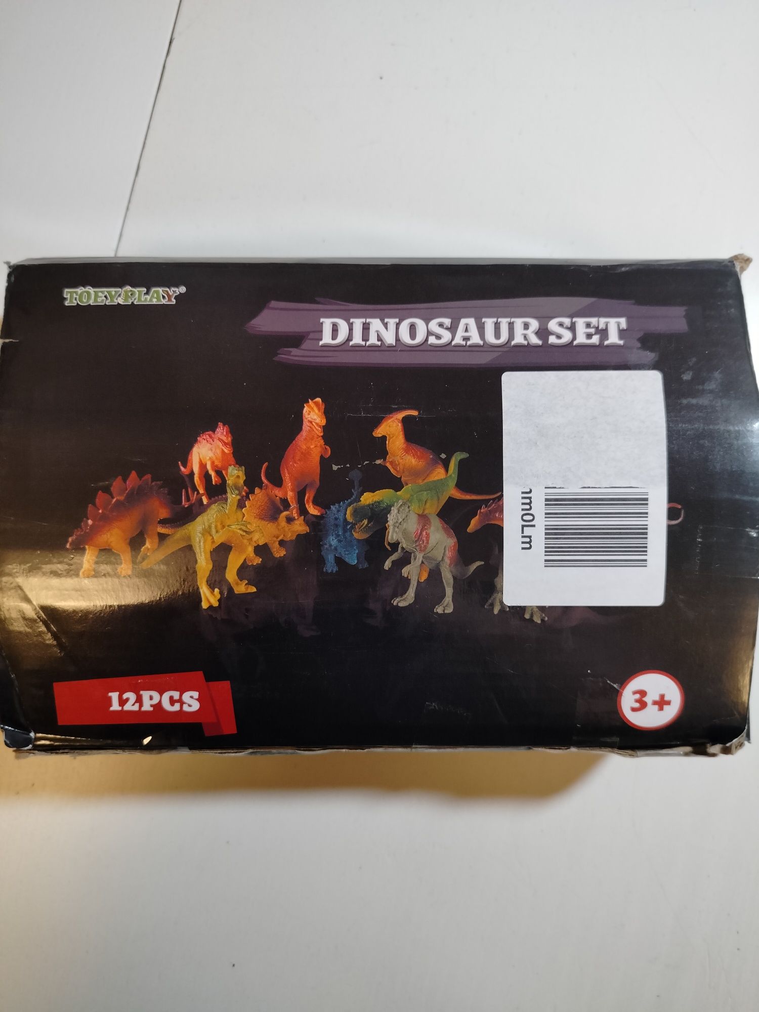 Figurki dinozaury 12szt