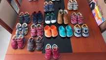 Enxoval sapatos bebé menino: tam. 19-23 Zippy|TipToeyJoey|Geox|Crocs