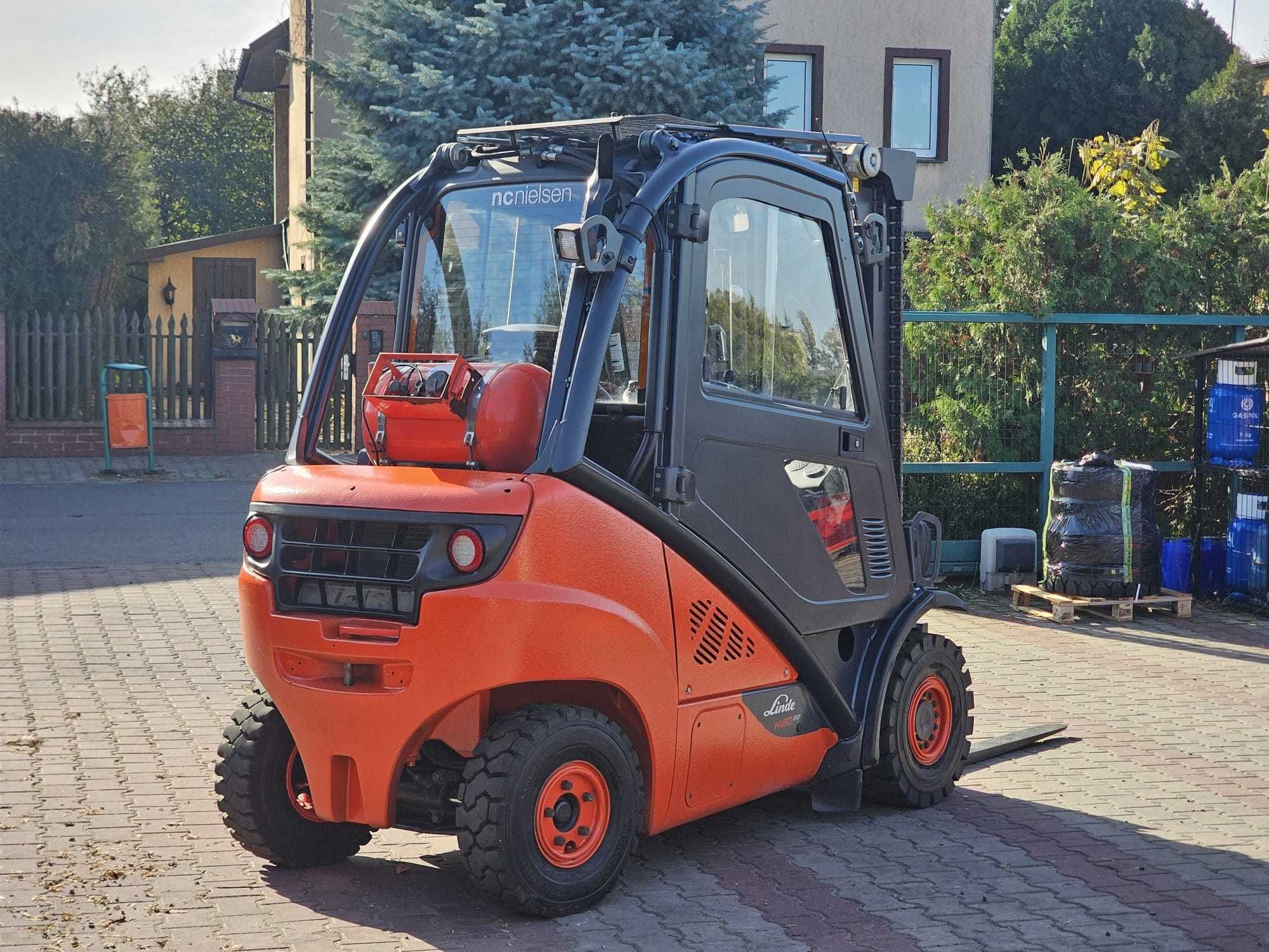 Wózek widłowy Linde H20T-02 LPG 2016r. Kabina