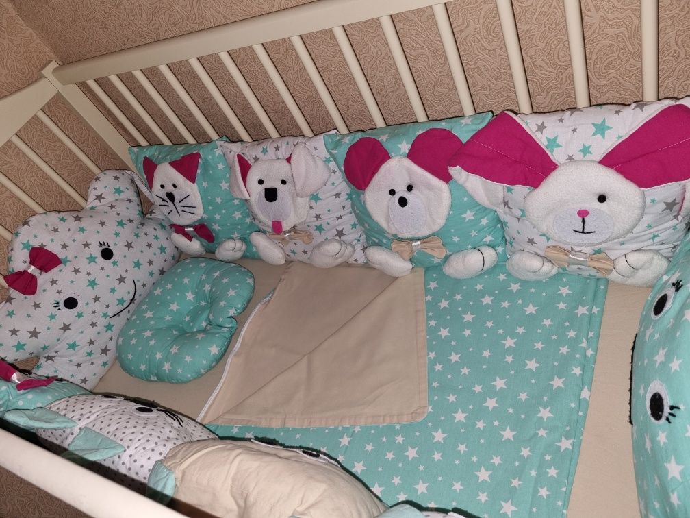 Комплект в дитяче ліжечко  (набор в детскую кроватку)