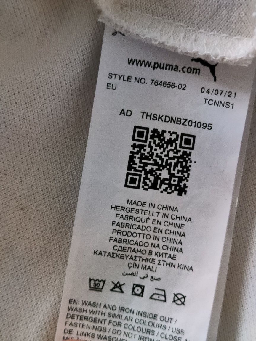 Pólo camisola futebol adulto original Puma Borussia Dortmund L homem