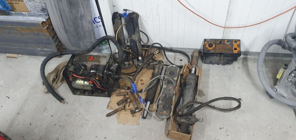Zestaw hydrauloczny Winda załadunkowa