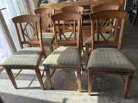 Krzesła drewniane 6sztuk
