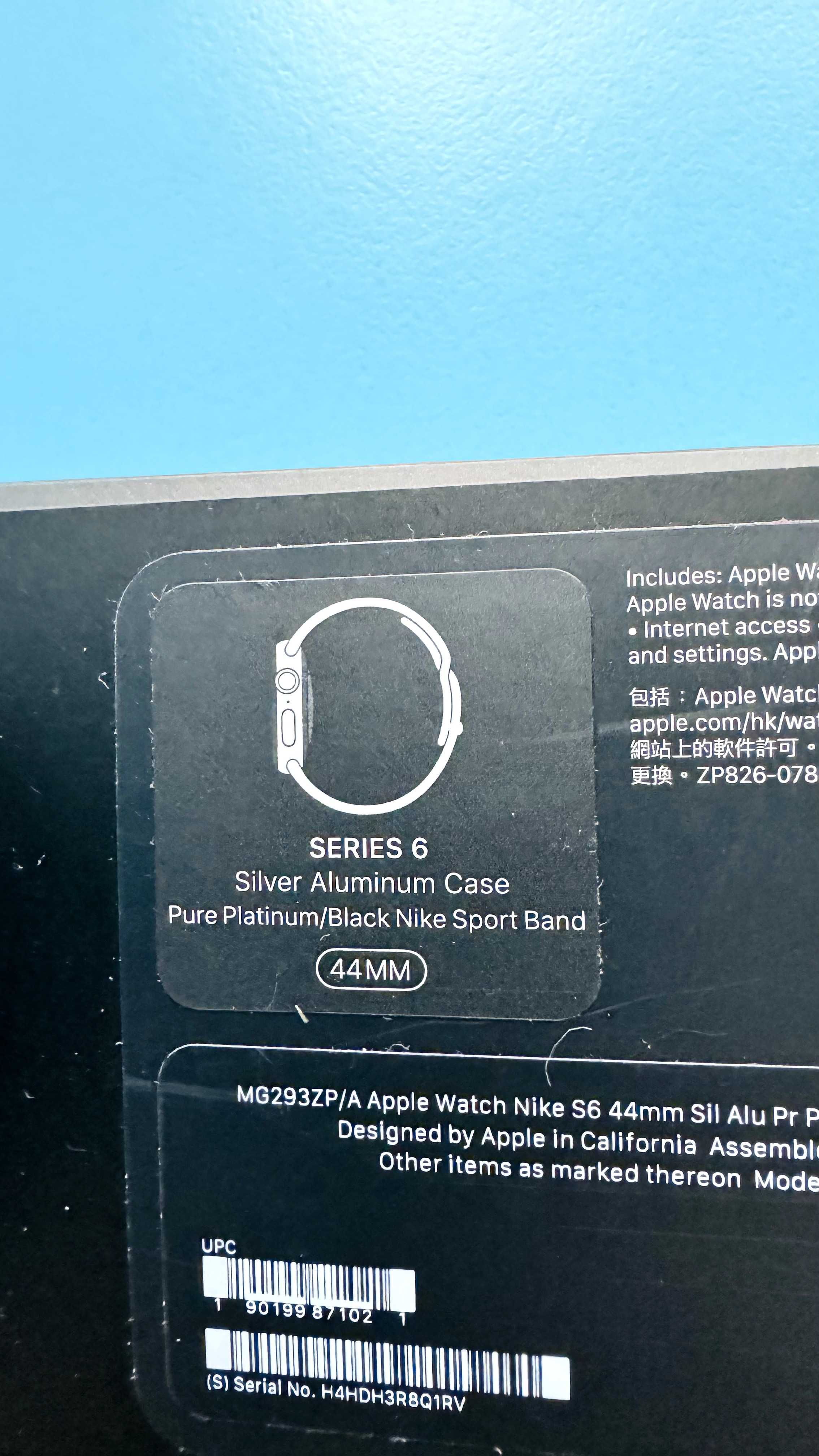 Apple Watch Nike 6 series 44mm. Идеальное состояние