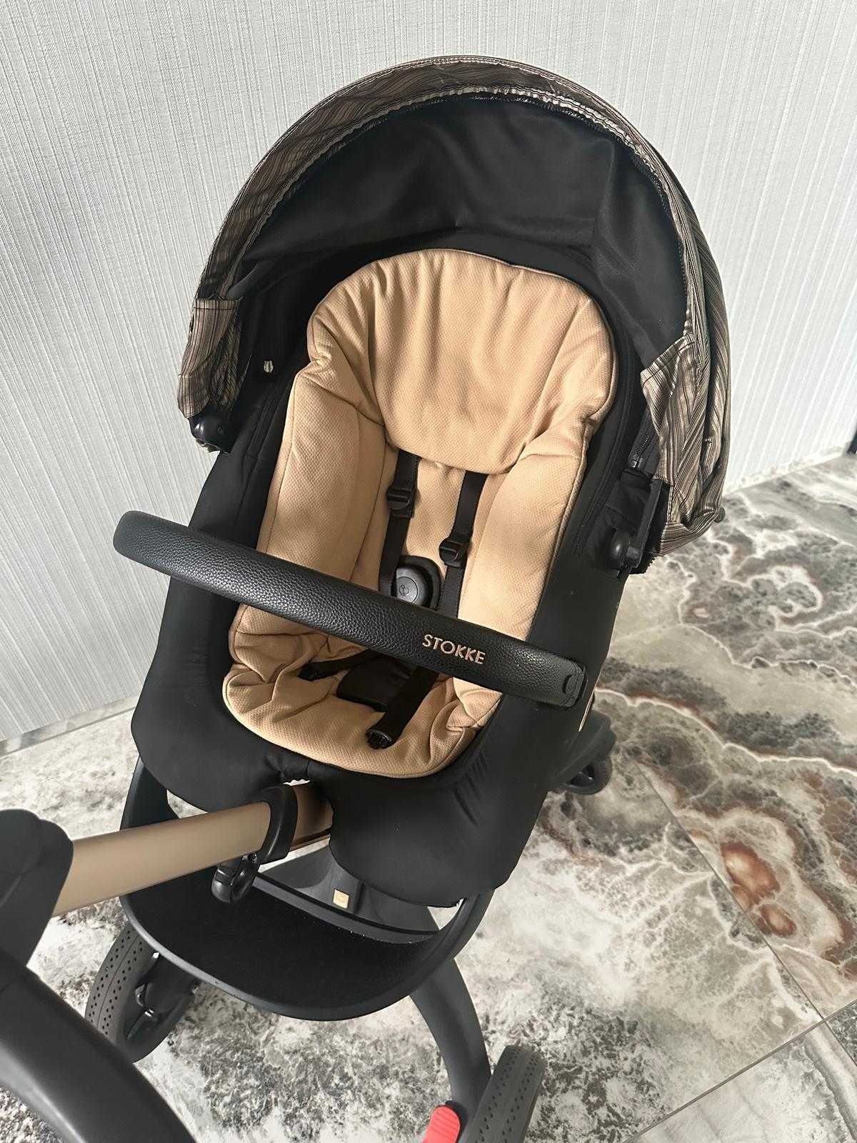 Wózek dziecięcy STOKKE Xplory X 2w1 limitowana edycja Gold Edition