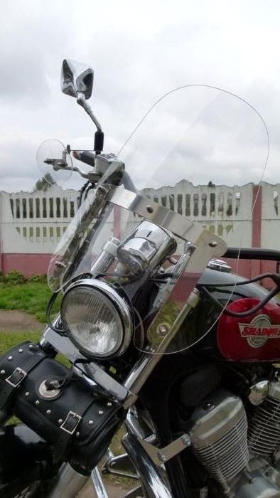 Szyba honda VT 600 Gmol,gmole Stelaż lampy