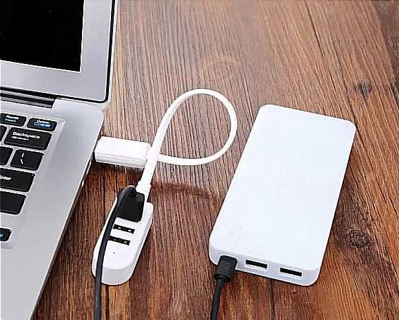 3-x USB-концентратор удлинитель адаптер разветвитель (charge+data)