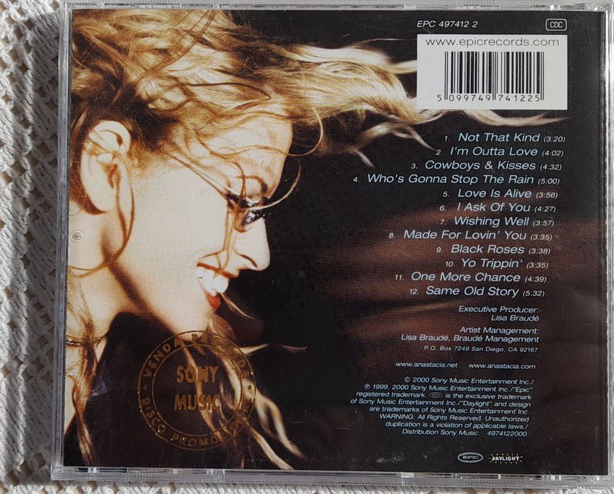 CD Anastacia -Not that Kind   5€