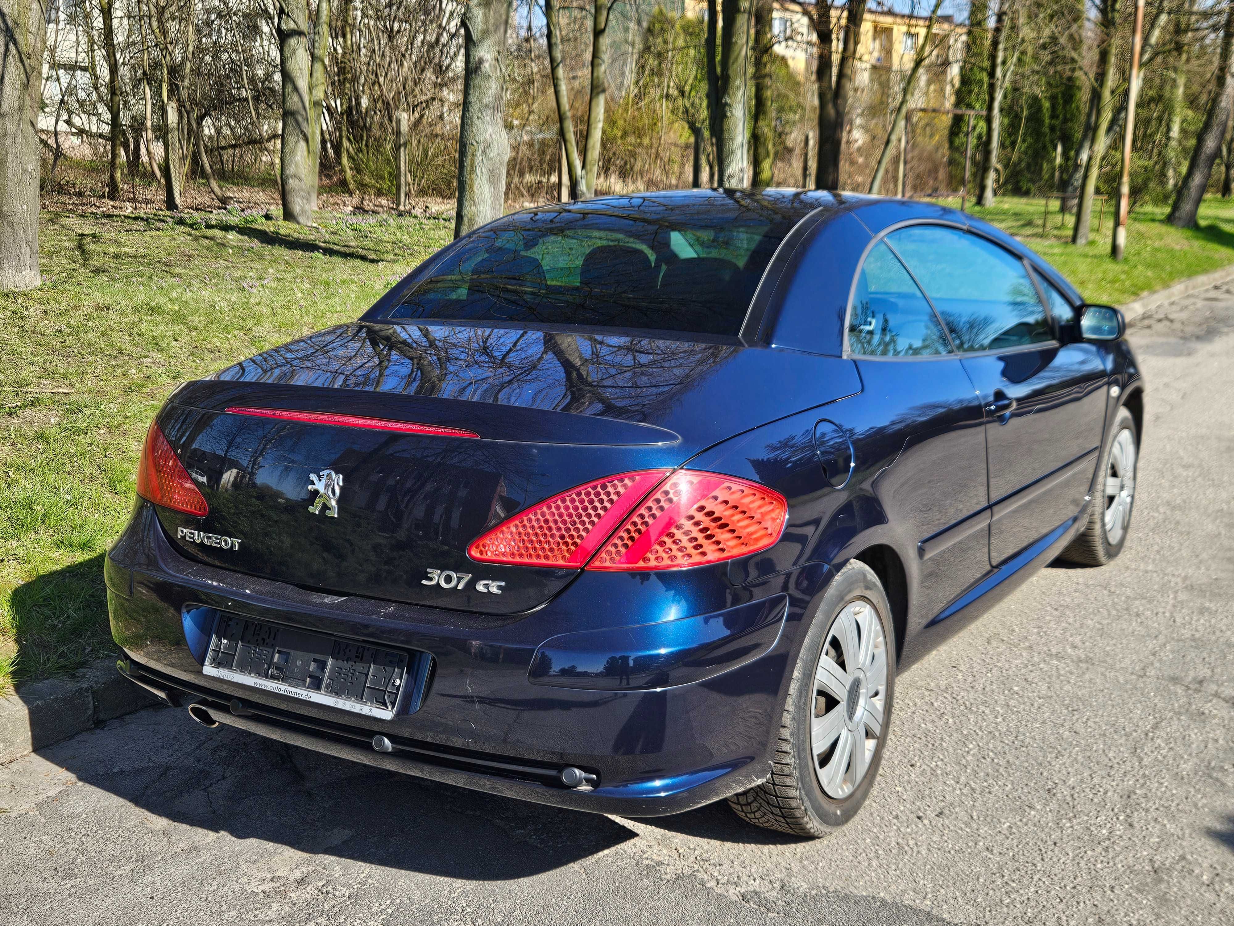 Peugeot 307CC Cabrio 1.6 Benzyna Twardy dach 2007r