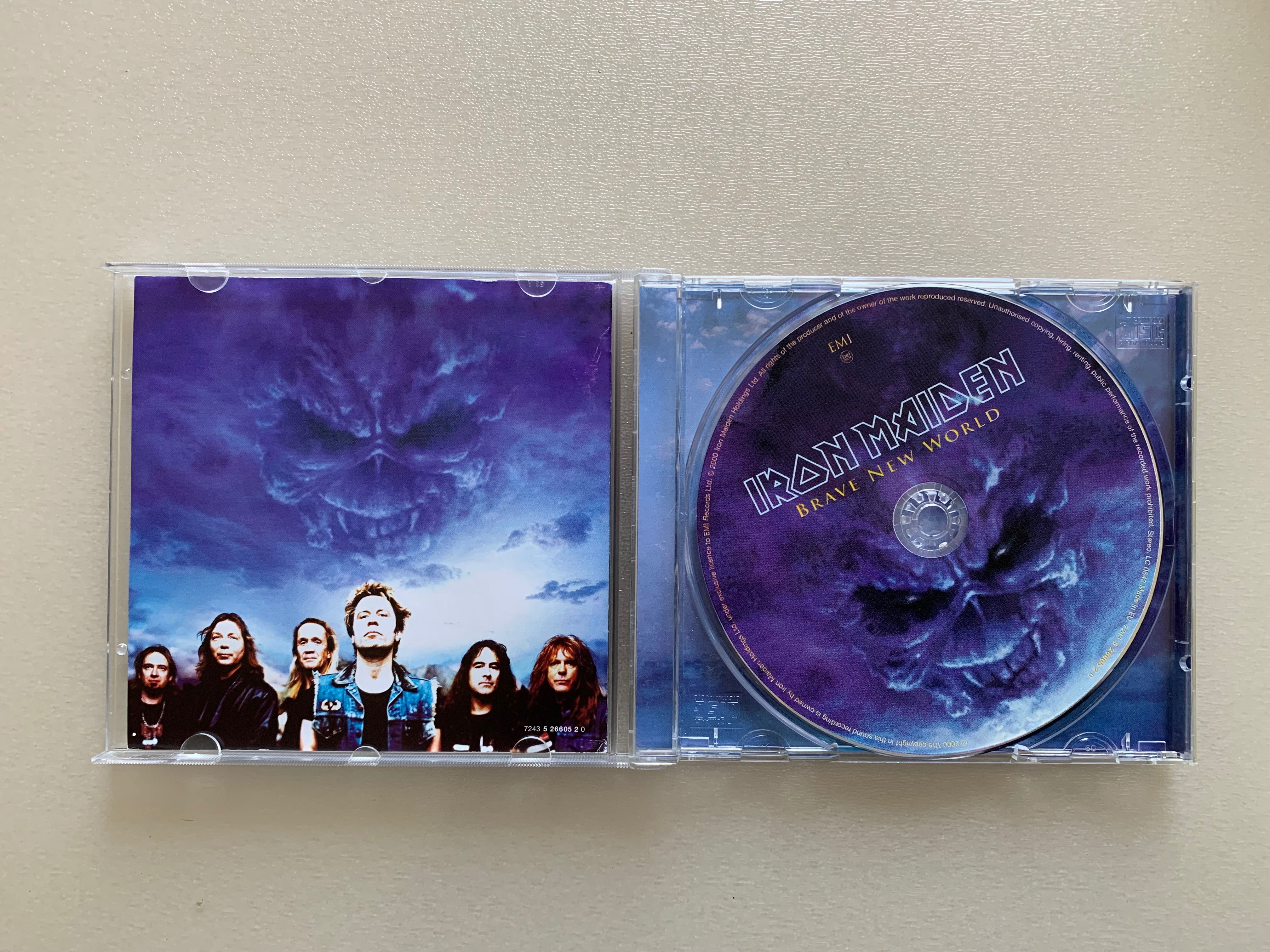 Продам фірмовий CD диск Iron Maiden Brave new world 1 st press