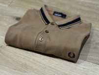 Koszulka polo Fred Perry brąz roz S