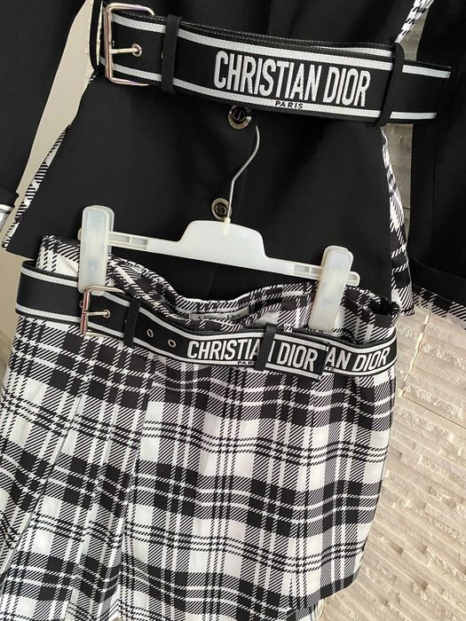 Premium komplet marynarka spódnico spodenki - pasek M-L