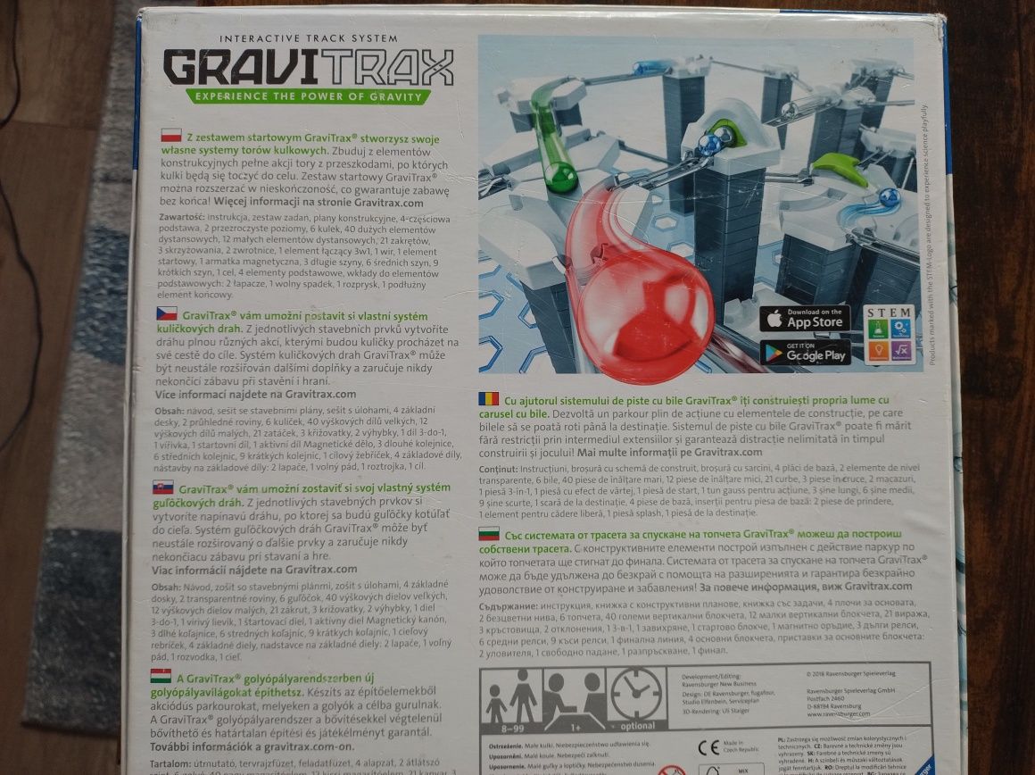 Gravitrax zestaw startowy+ expansion