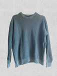 Męski zielono-szary dziergany sweter pull & bear M/L 38/40 oversize