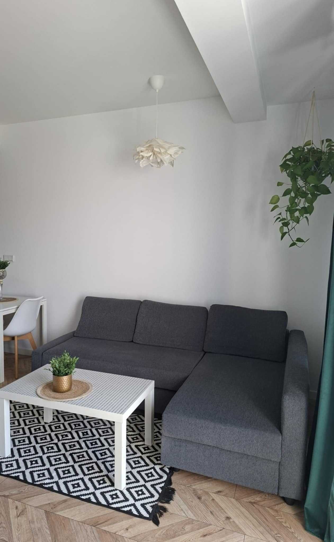 Sprzedam kanapę IKEA-Narożnik Friheten- cziemnoszary