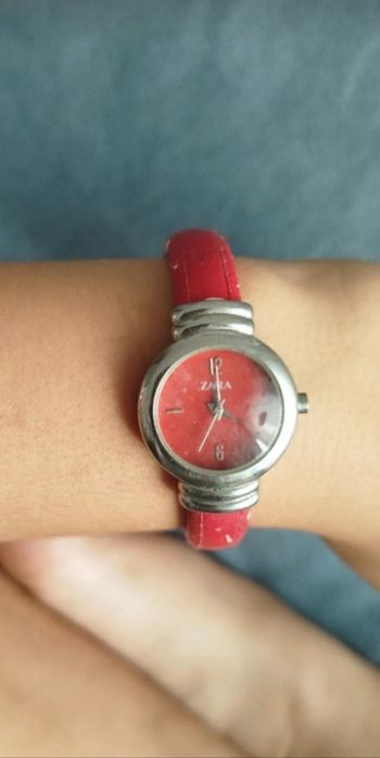 Relógio Zara Vermelho
