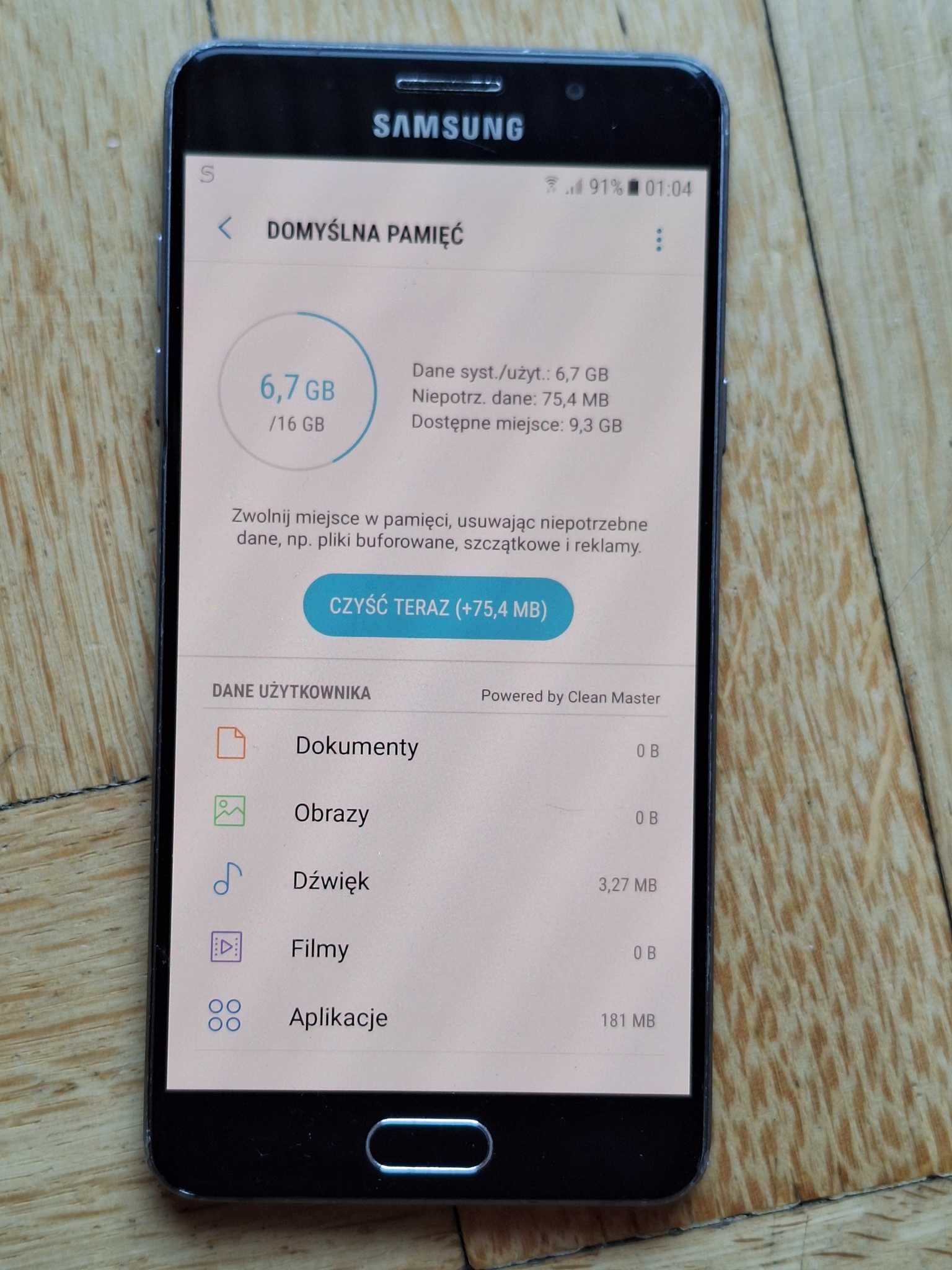 Samsung Galaxy A5(6), A5(2016) -2GB/16GB + ładowarka, kabel, słuchawki