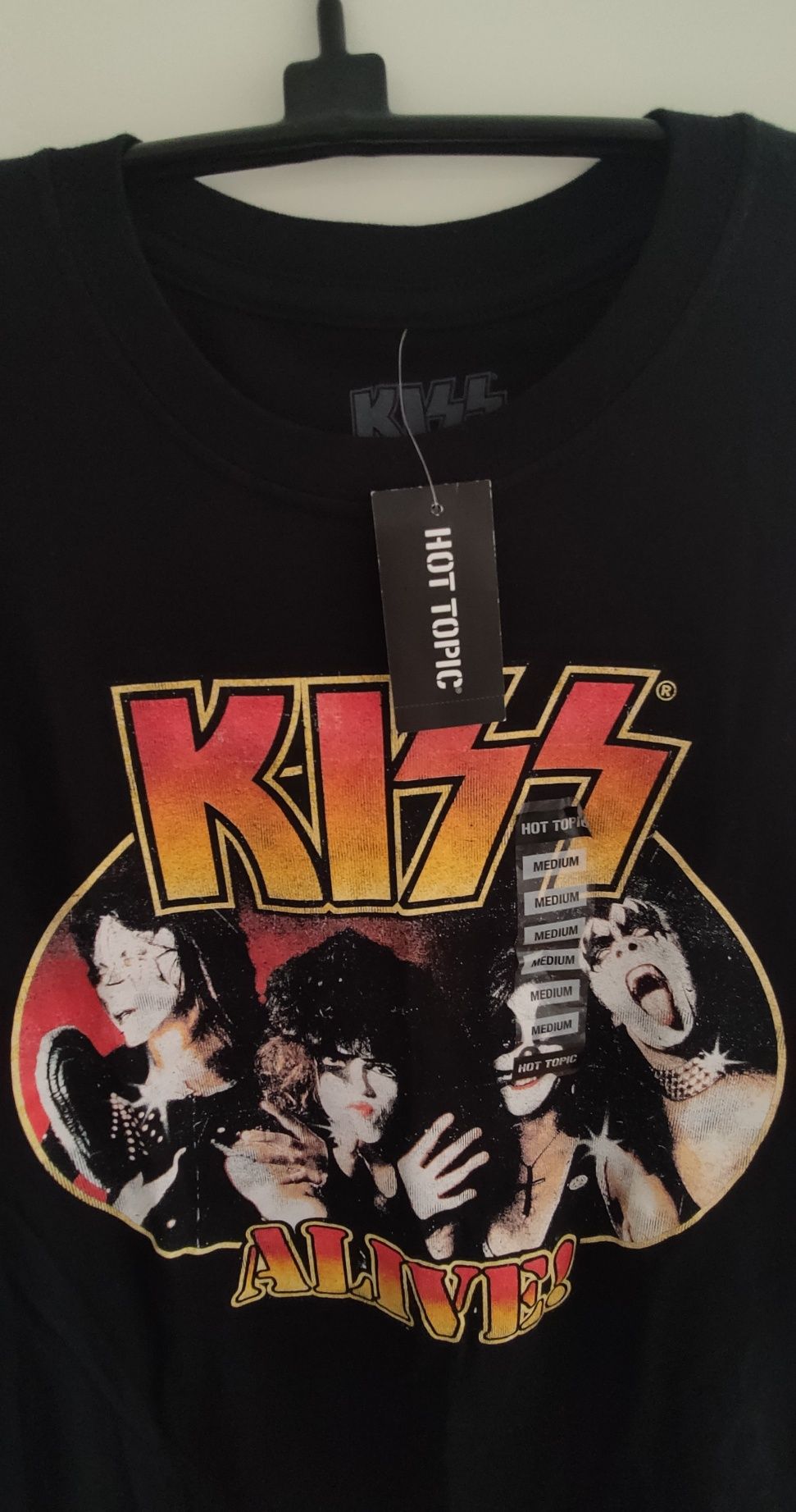 Эксклюзивная футболка группы Kiss. Hot Topic. Новая.