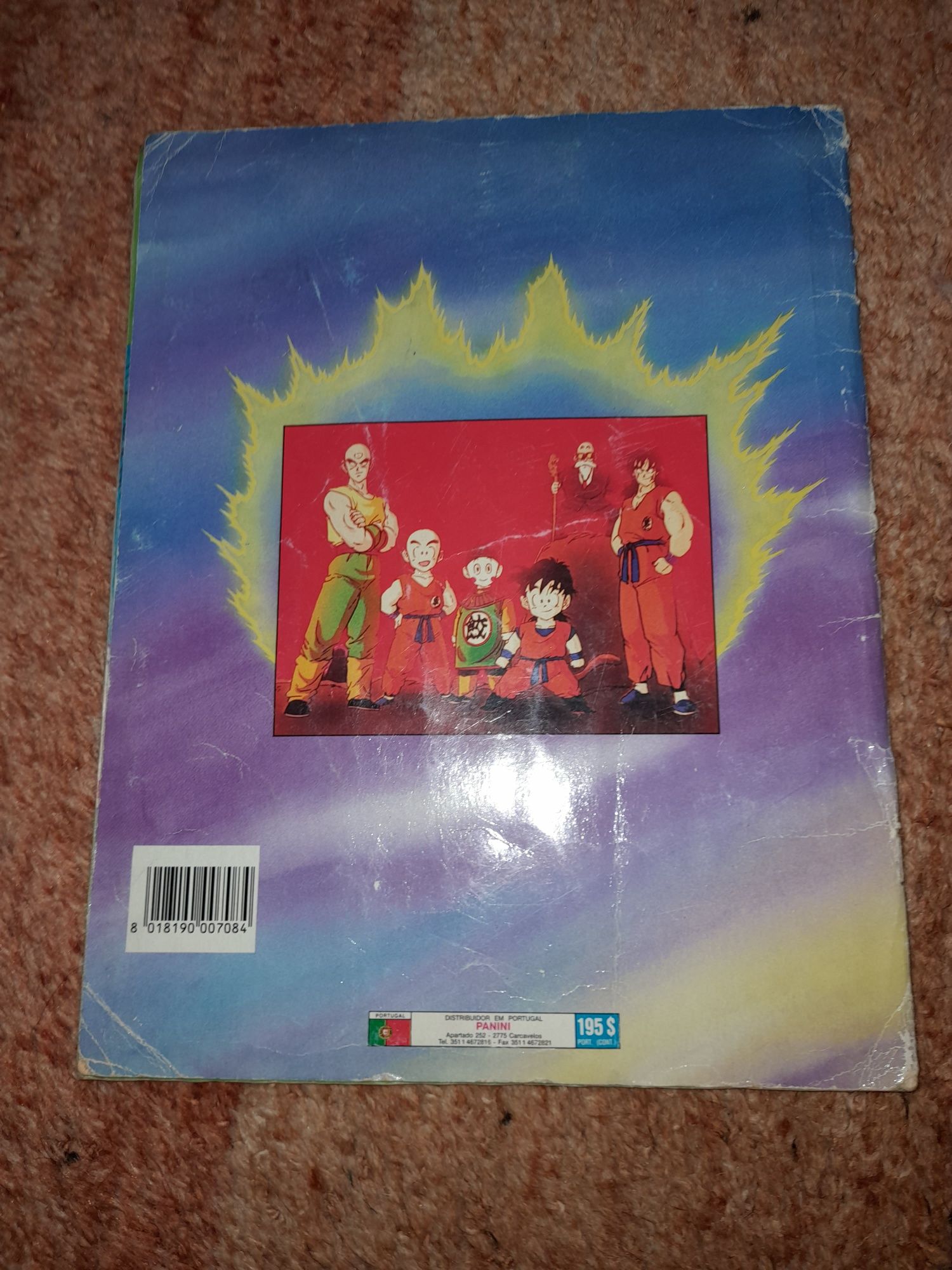 Caderneta de cromos Dragon Ball Z2 Completa