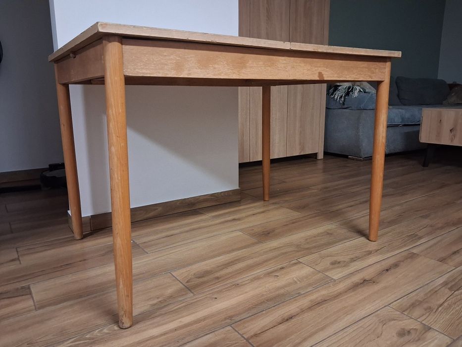 Stół patyczak PRL rozkładany