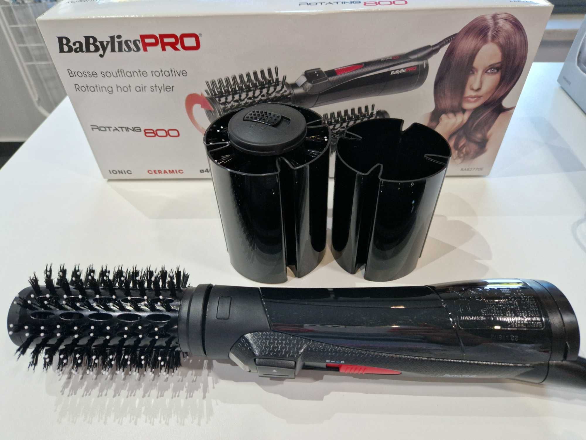 Escova Elétrica Rotating Pro Spinning BABYLISS PRO (talão de garantia)