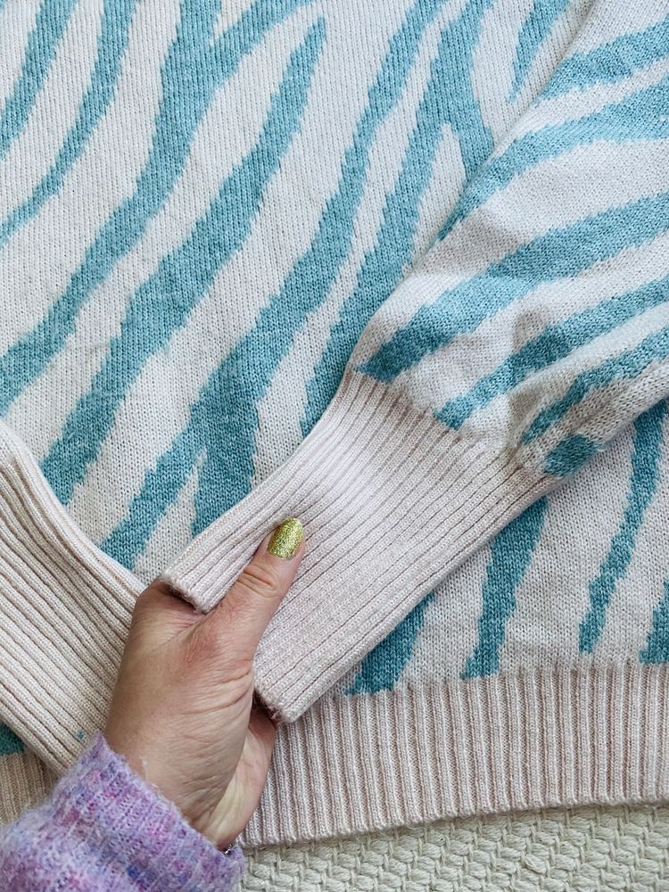 Sweter zebra laurella
