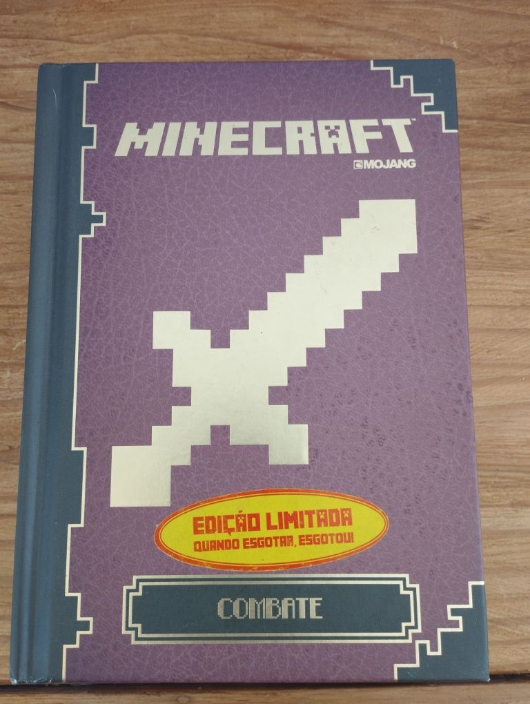 Livros Minecraft COMO NOVOS