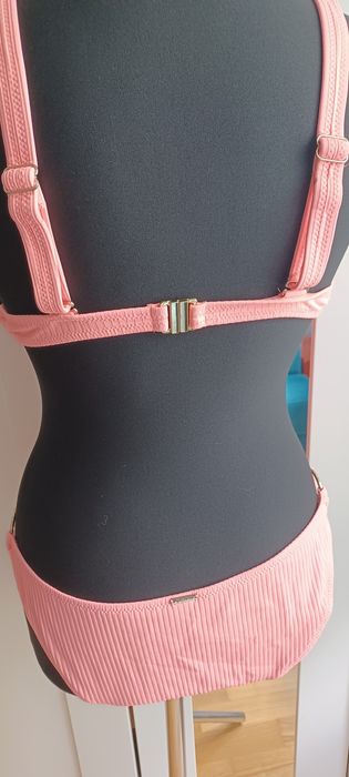 Strój kąpielowy 1-czesciowy morelowy r L Censored