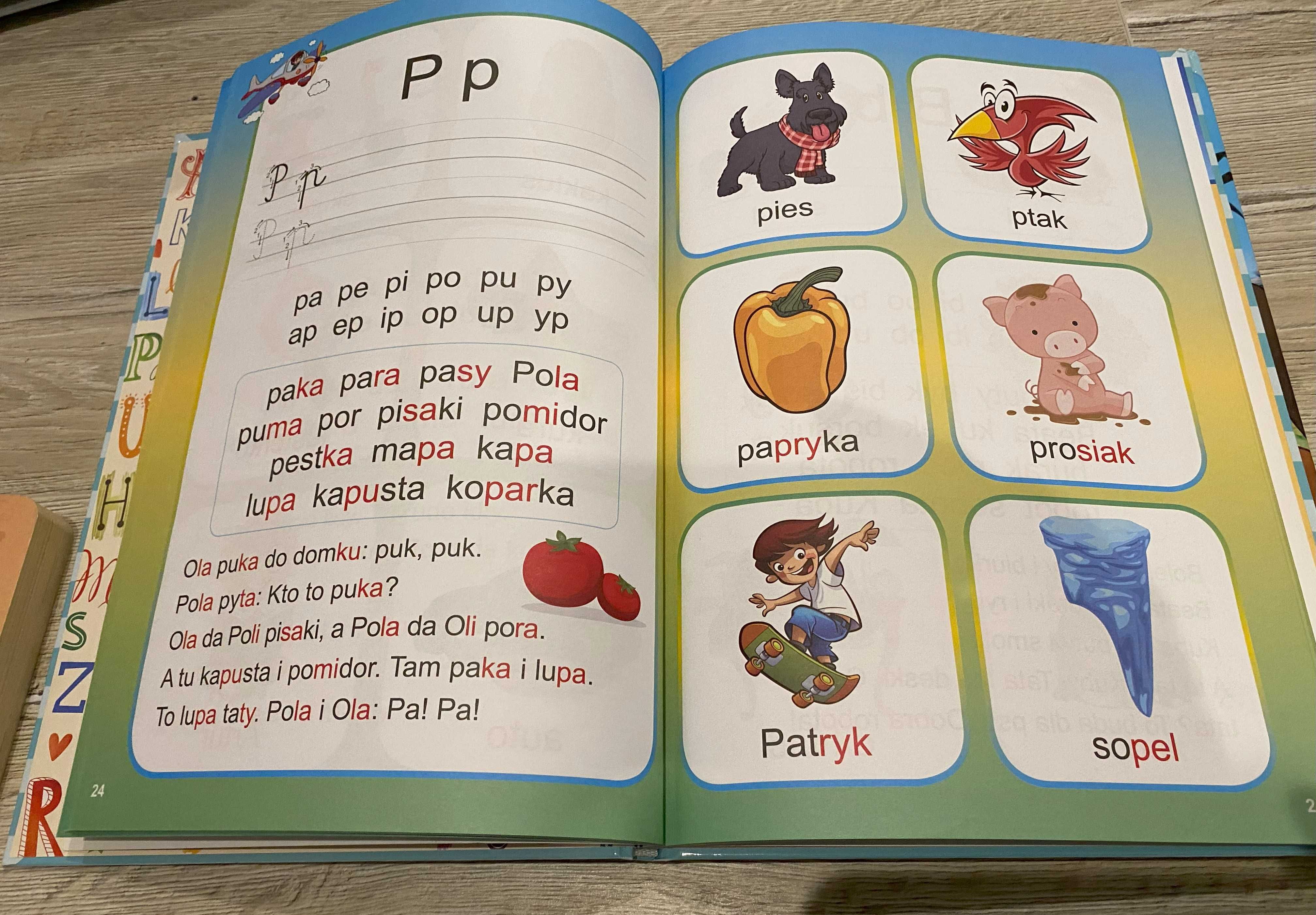 Mój pierwszy elementarz. Czytamy metodą sylabową.