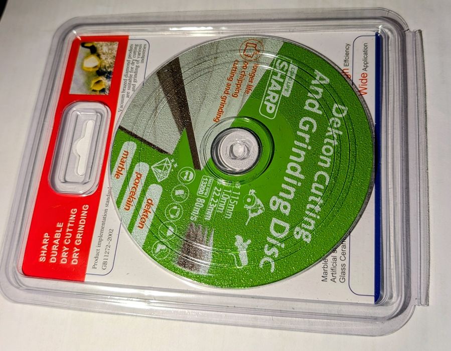 Tarcza do cięcia szkła