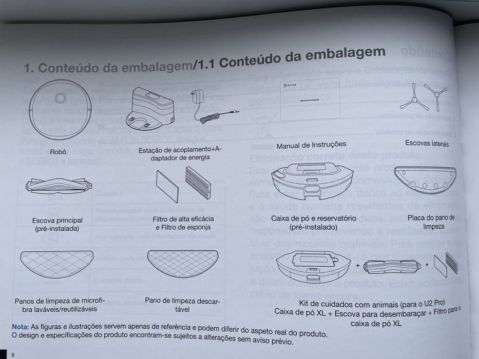 Robot aspirador DEEBOT U2 - Ecovacs