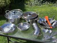 Продам набор посуды для туризма/ пикника из нержавеющей стали