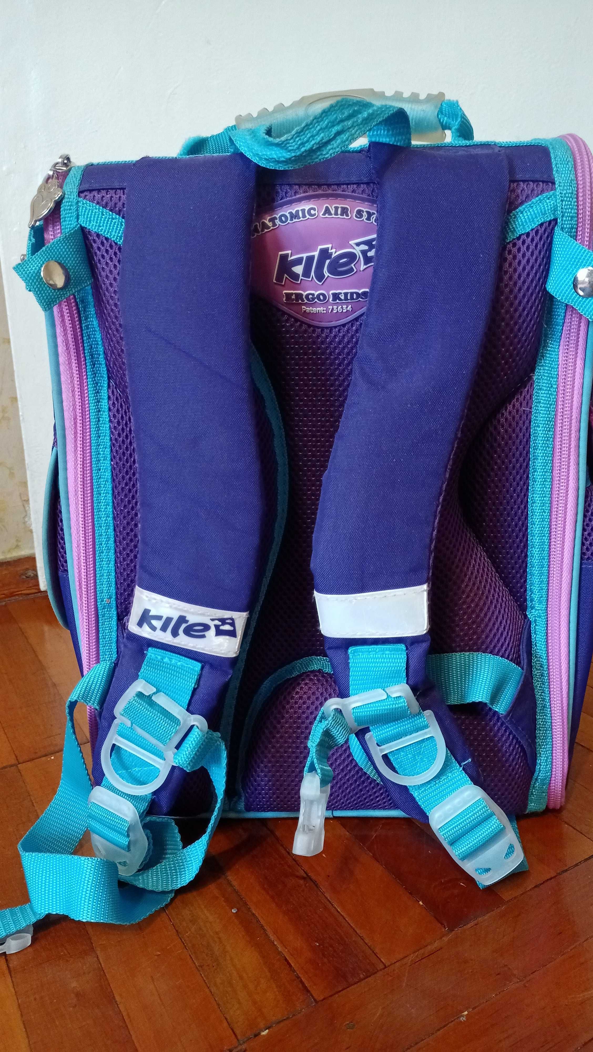 Каркасный рюкзак Kite R18-500S для девочек младшей школы