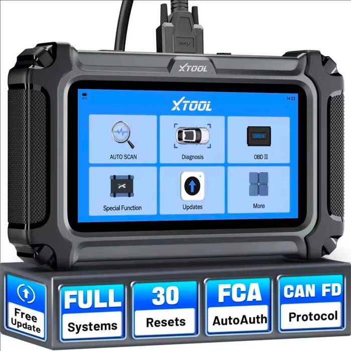 XTOOL D6S Skaner Samochodowy Diagnostyka Wszystkich Systemów