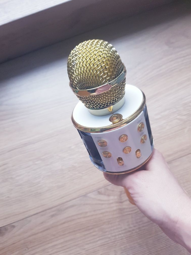 Mikrofon Bezprzewodowy Karaoke Głośnik Bluetooth