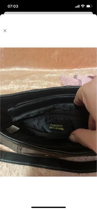 Сумка багет жіноча