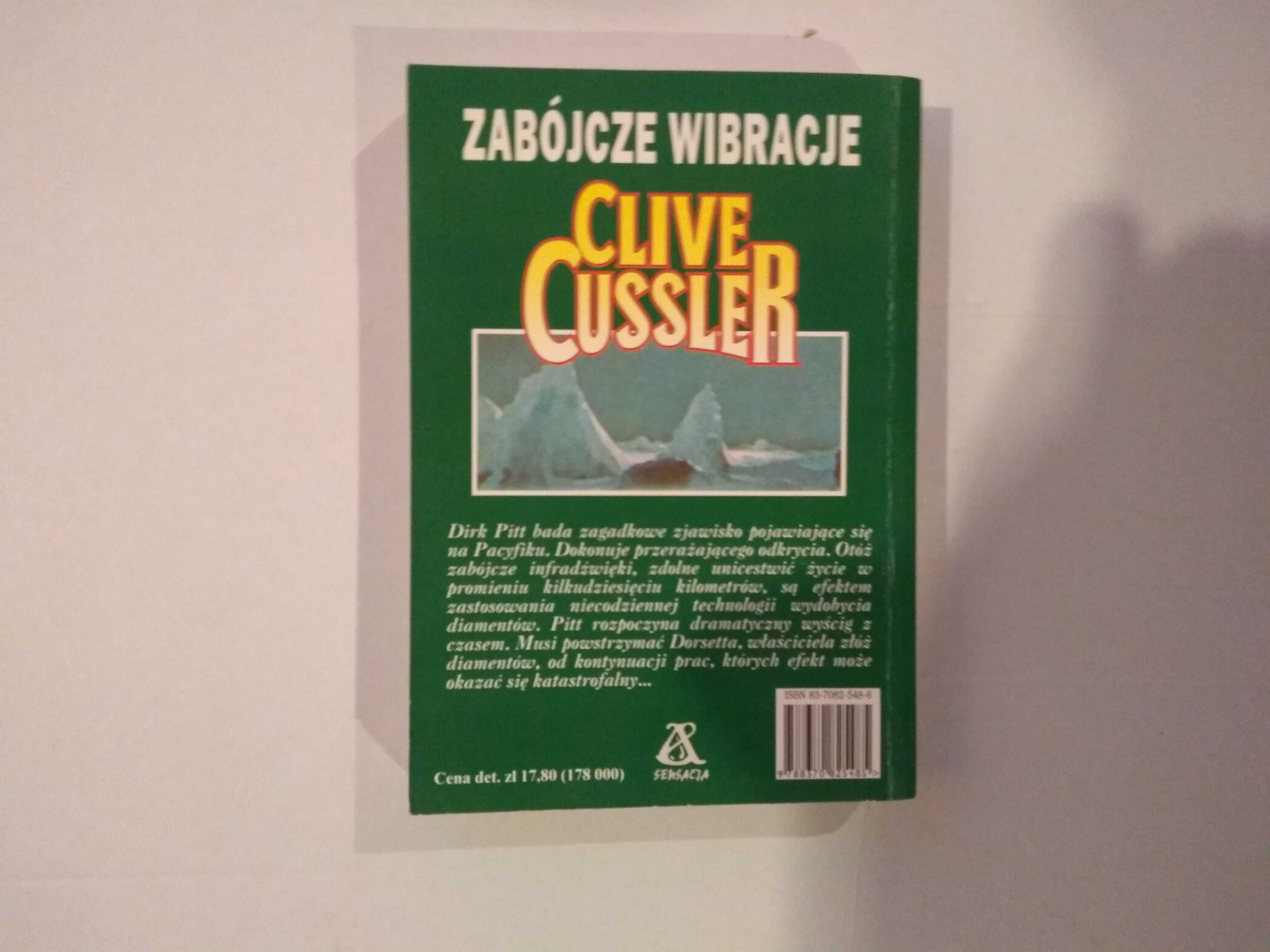 Dobra książka - Zabójcze wibracje Clive Cussler (P)