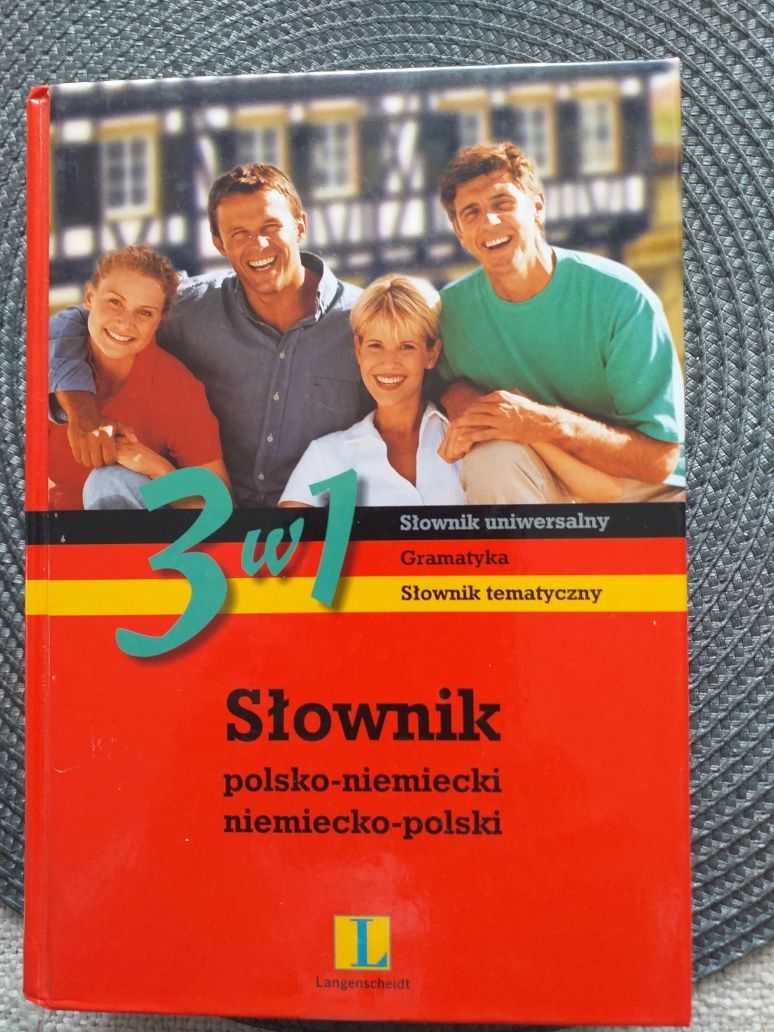 Słownik polsko-niemiecki ,słownik,gramatyka,popularne zakresy tematycz