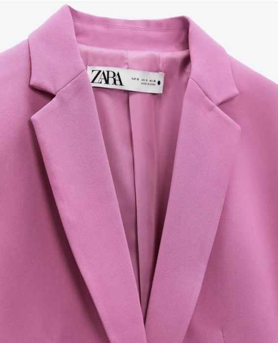 Zara пиджак оверсайз, жакет, блейзер