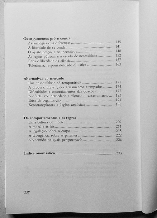 Livro "Ensaio sobre a compra e venda de partes do corpo humano"