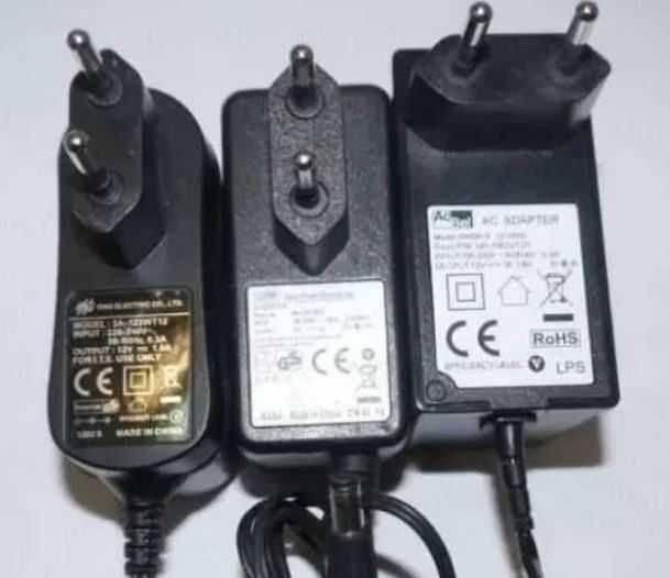 6 szt - zasilacz 12V 2A + 7 szt zasilacz 12V 1A