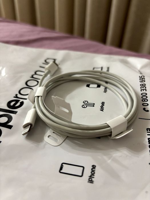 iPhone кабель оригінальний+блок живлення