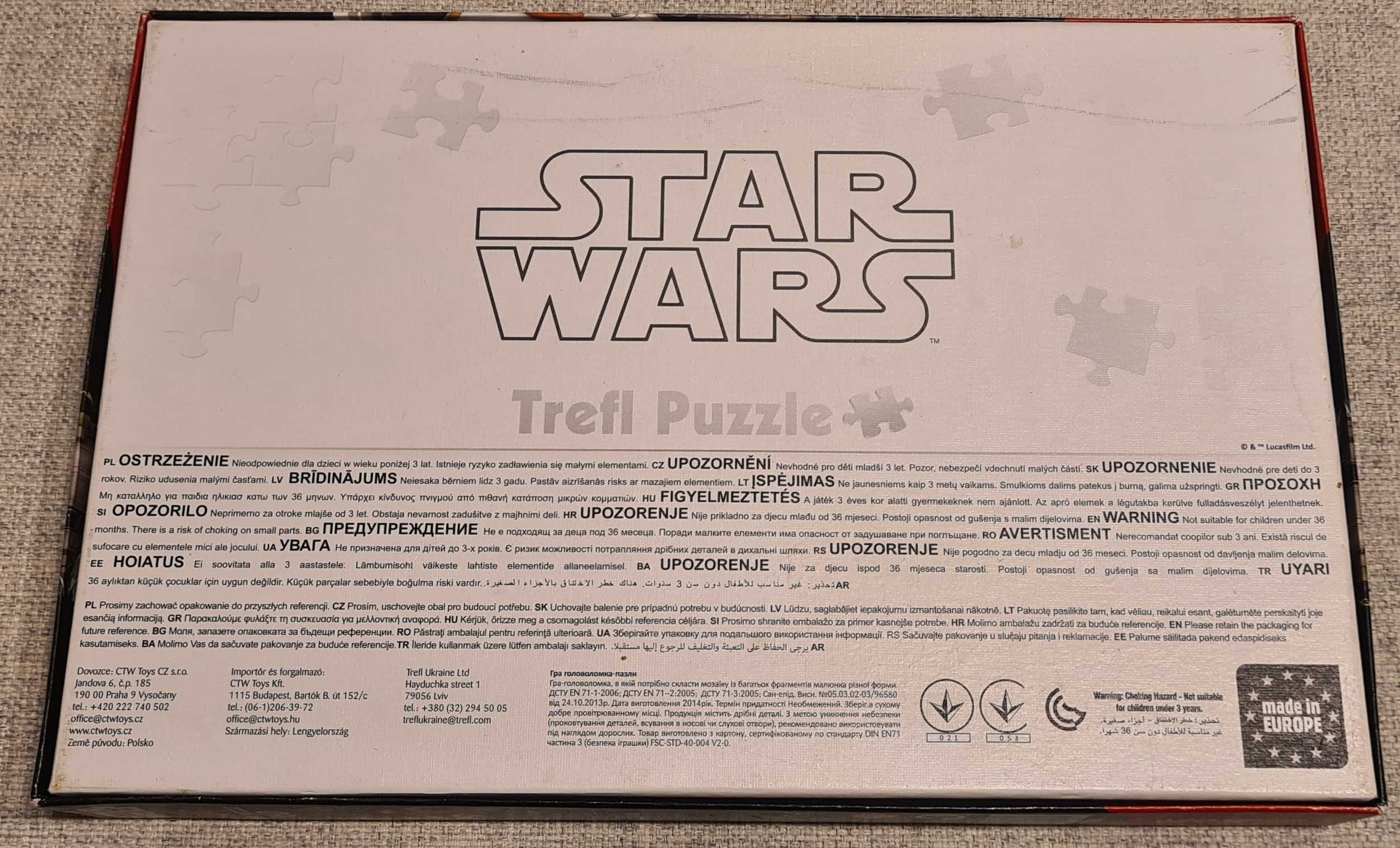 Puzzle Star Wars Trefl 160 elementów