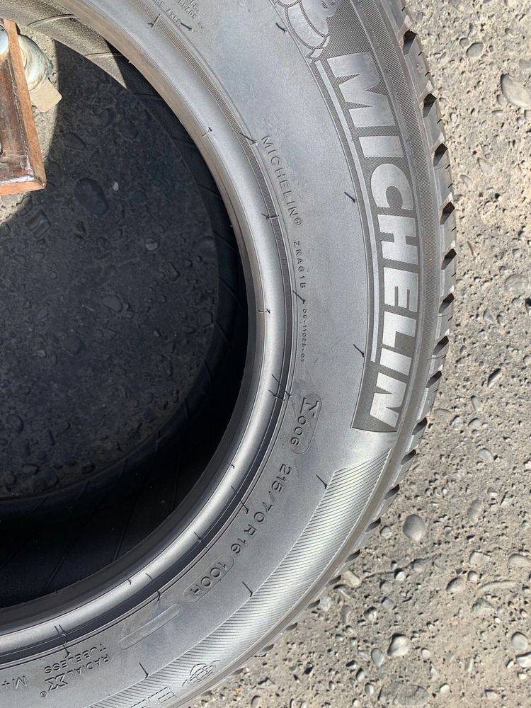 Шини 215/70 R16 Michelin 2022p літо нові