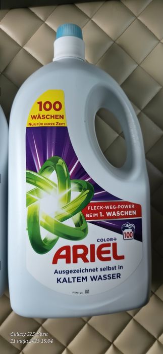 Żel gel płyn do prania Ariel 100 prań z Niemiec