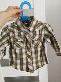 Koszula chłopięca z długim rękawem 86-92 babyGAP