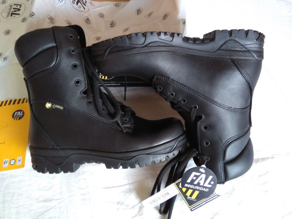 Botas FAL Extincion Gore Tex 38 39. Bombeiros, segurança.