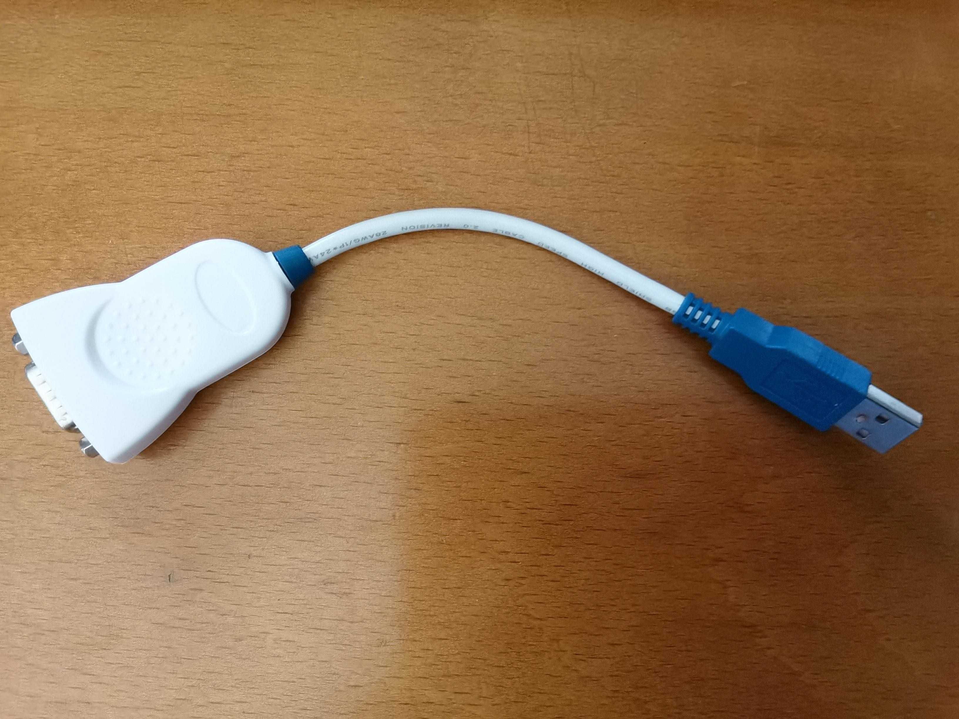 Conversor USB para RS232 cabo 10cm, máximo até 250KBaud